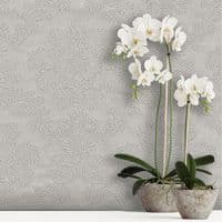 Belgravia Tilly Damask Silver 9101 Wallpaper
